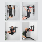 Heavy Duty Wall Mount Pull Up Dip Station