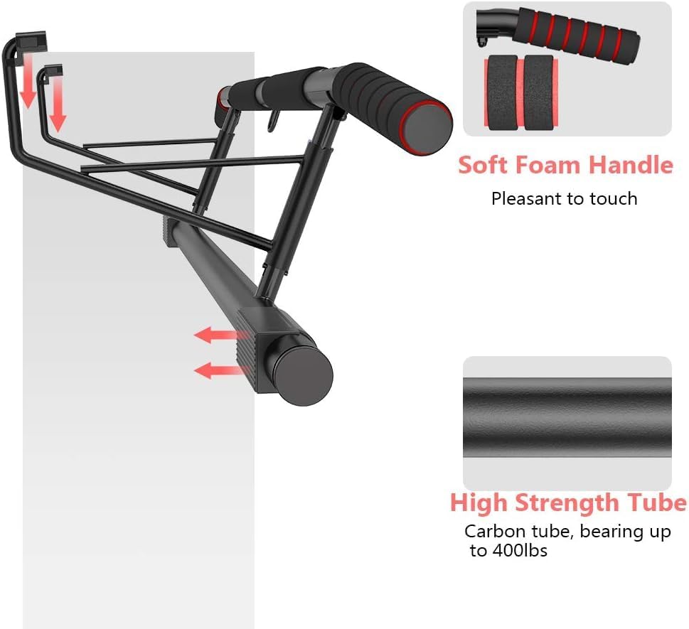 Ergonomic Doorway Pull Up Bar