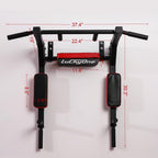 Heavy Duty Wall Mount Pull Up Dip Station