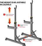 Multi-Function Adjustable Portable Squat Rack