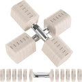 30.8LB 6 Levels Adjustable Dumbbell Set for Home Gym