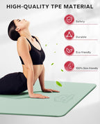 Wide Thick Non-Slip Yoga Mat