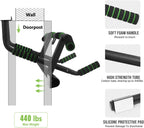 Multi-Grip Pull Up Bar with Large Hooks