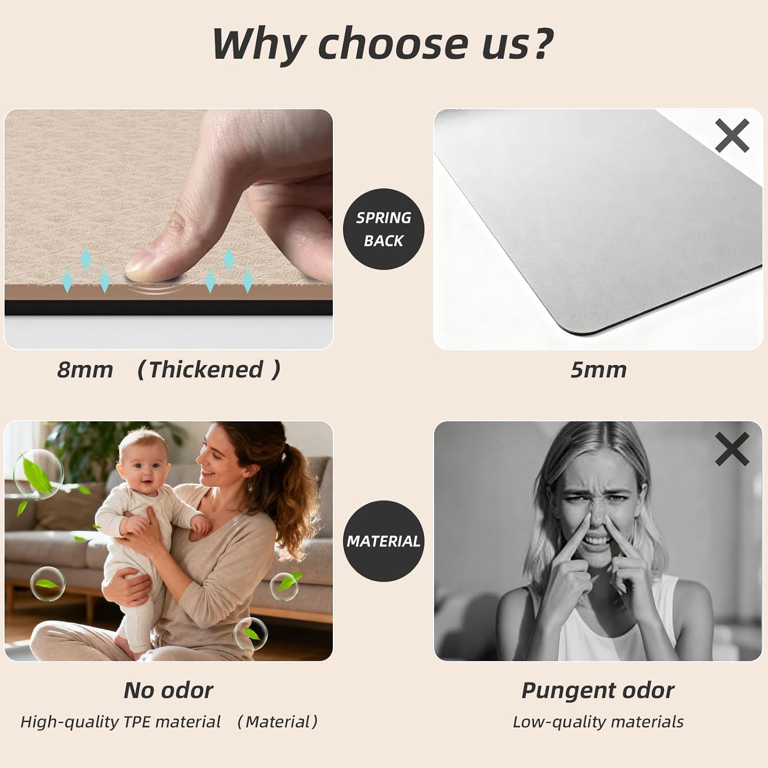 Non Slip Thick Fitness Yoga Mat