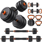 5-in-1 Multi-Purpose Adjustable Dumbbell Set with Connector