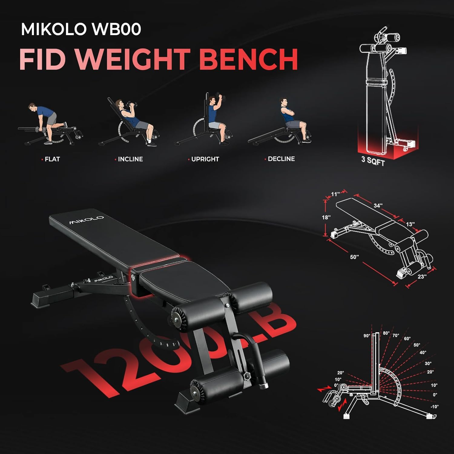 Mikolo Power Cage, Power Rack with Cable Crossover System, 1500LBS Squat Rack with LAT Pull Down System, Workout Cage with Pulley System for Fitness Home Gym
