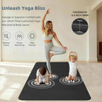 Extra Wide Foldable Yoga Mat