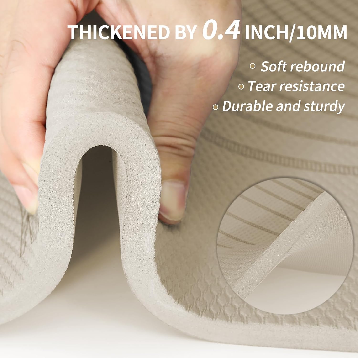 Wide Thick Non-Slip Yoga Mat