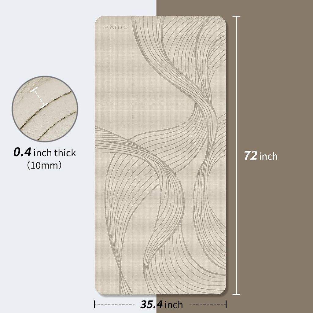 Wide Thick Non-Slip Yoga Mat