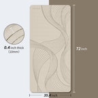 Wide Thick Non-Slip Yoga Mat