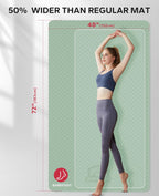 Wide Thick Non-Slip Yoga Mat