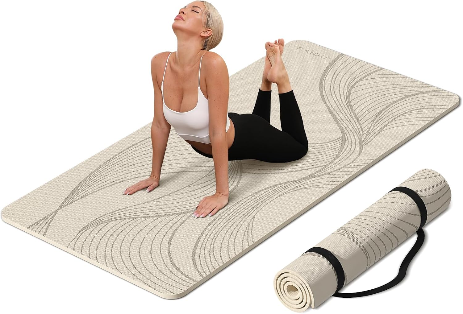 Wide Thick Non-Slip Yoga Mat