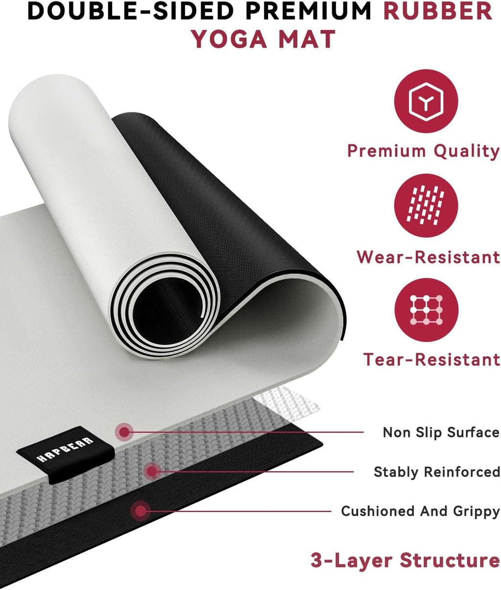 Dual Layer Non-Slip Large Yoga Mat