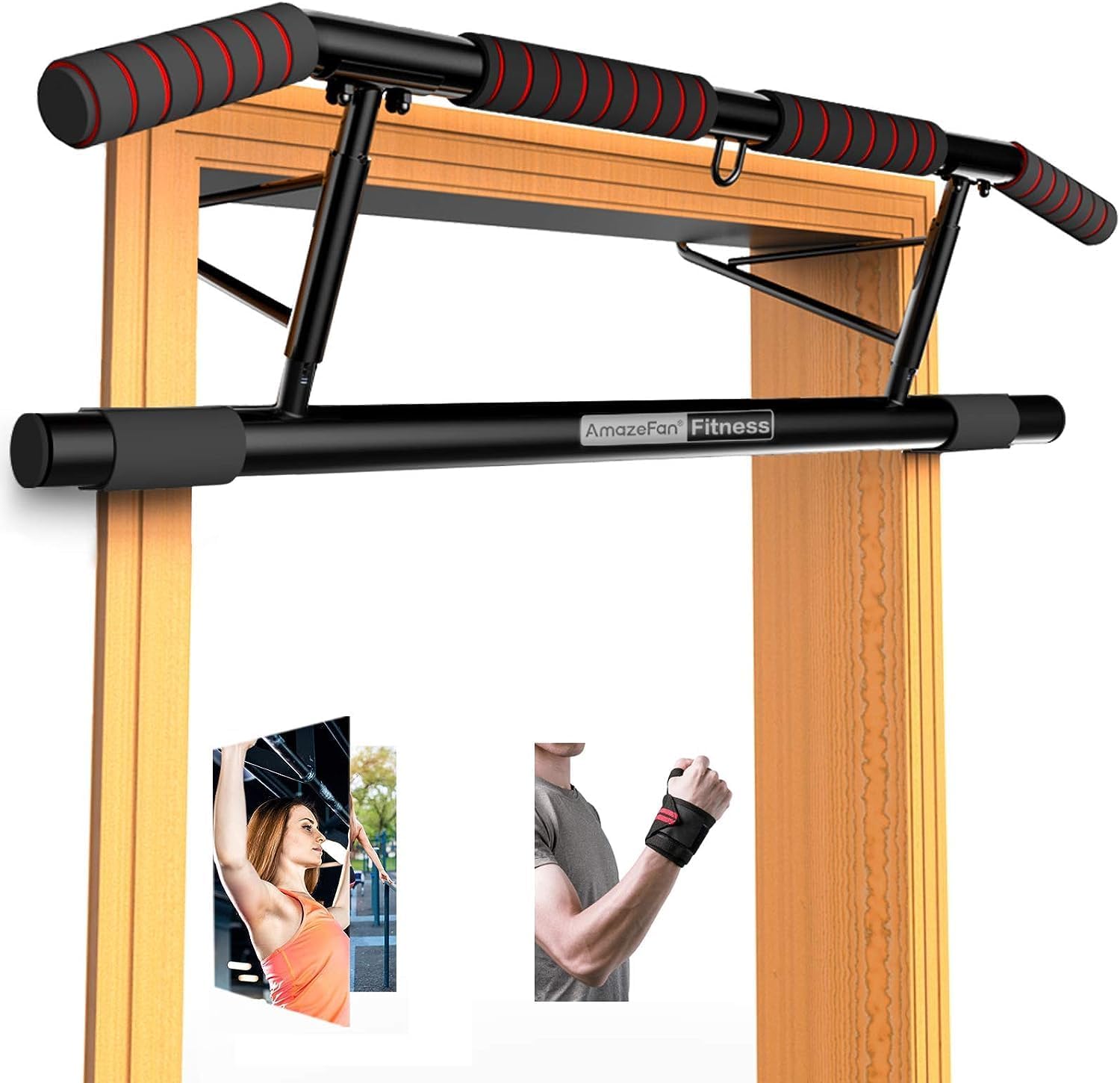 Ergonomic Doorway Pull Up Bar