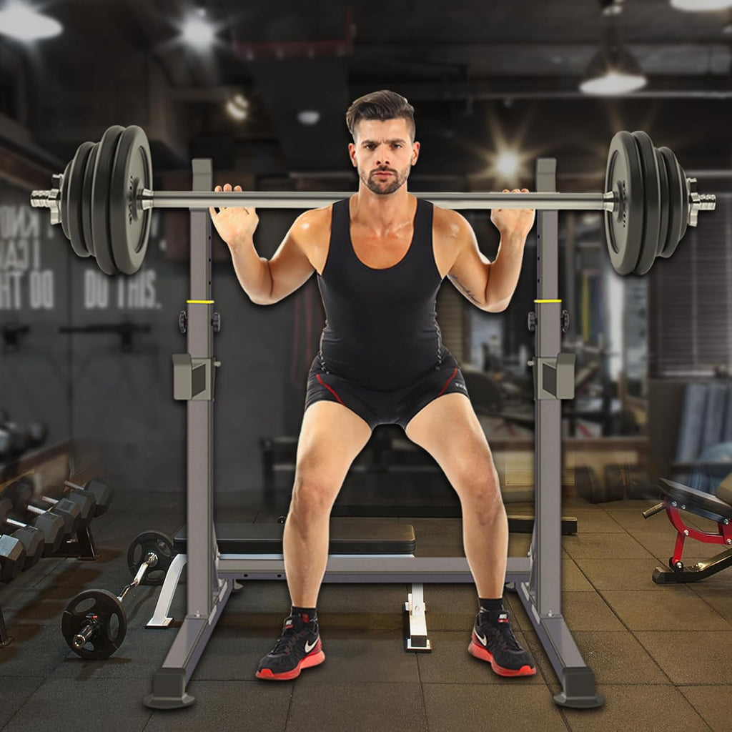 Multi-Function Adjustable Portable Squat Rack