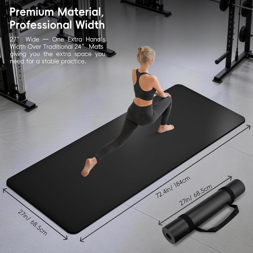 PU Rubber Non-Slip Yoga Mat