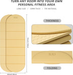 Portable Foldable TPE Yoga Mat
