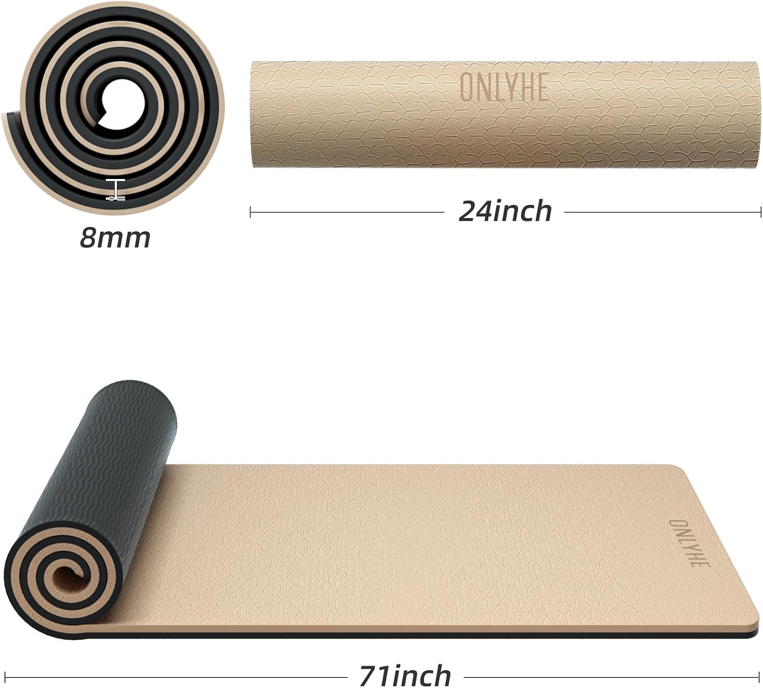 Non Slip Thick Fitness Yoga Mat