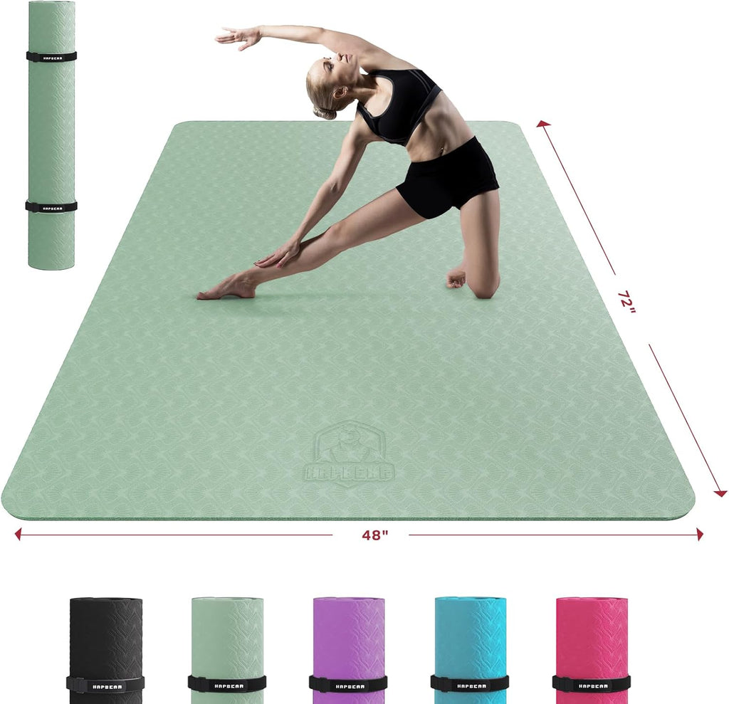 Wide Thick Non-Slip Yoga Mat