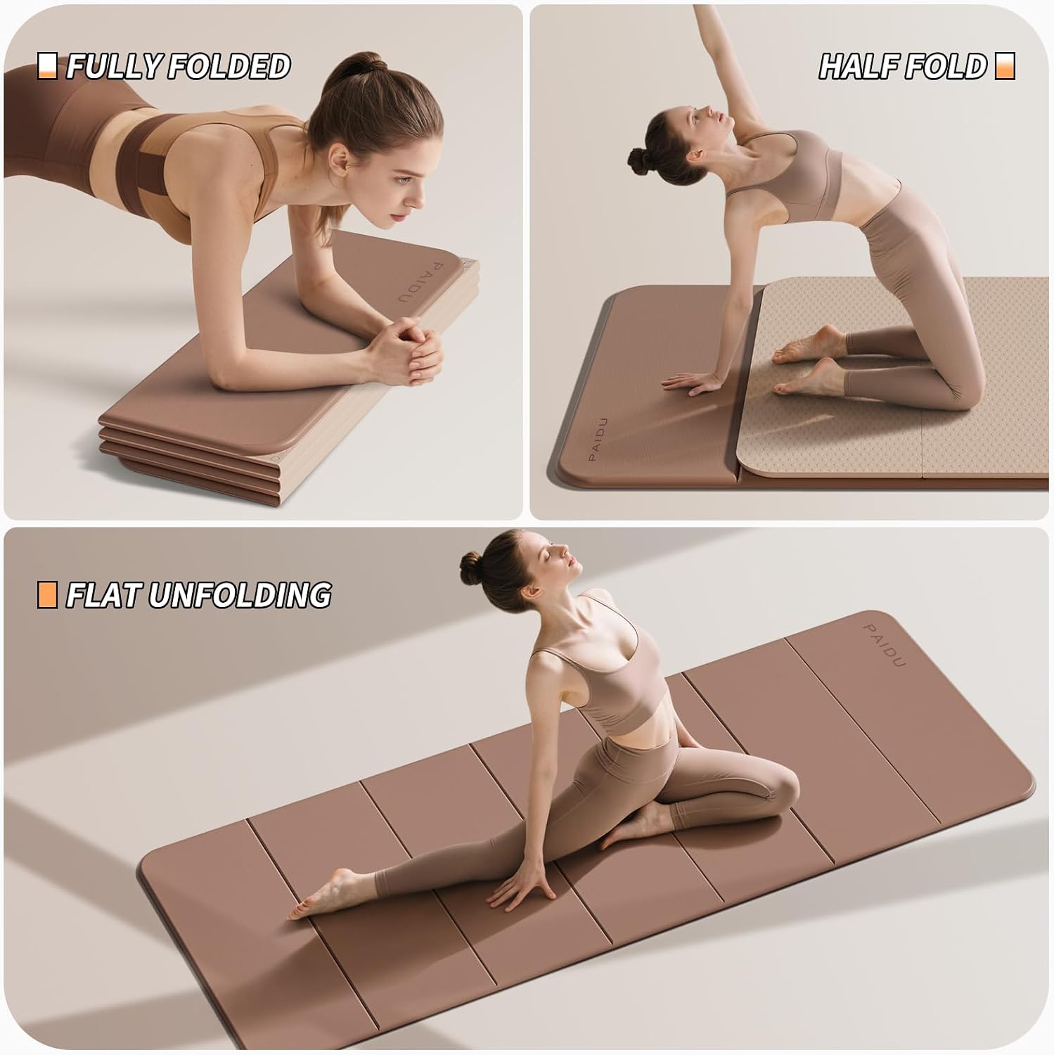 Thick Portable TPE Yoga Mat