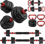 5-in-1 Multi Functional Adjustable Dumbbell Set with Connector