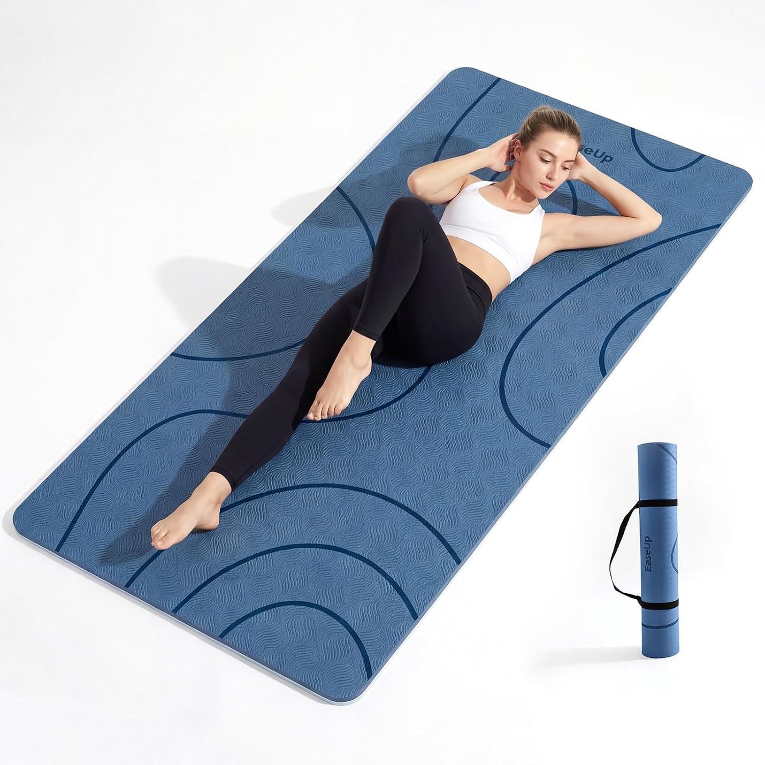 EaseUp Wide Thick Yoga Mat
