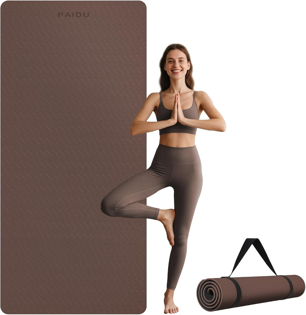 Wide Thick Non-Slip Yoga Mat