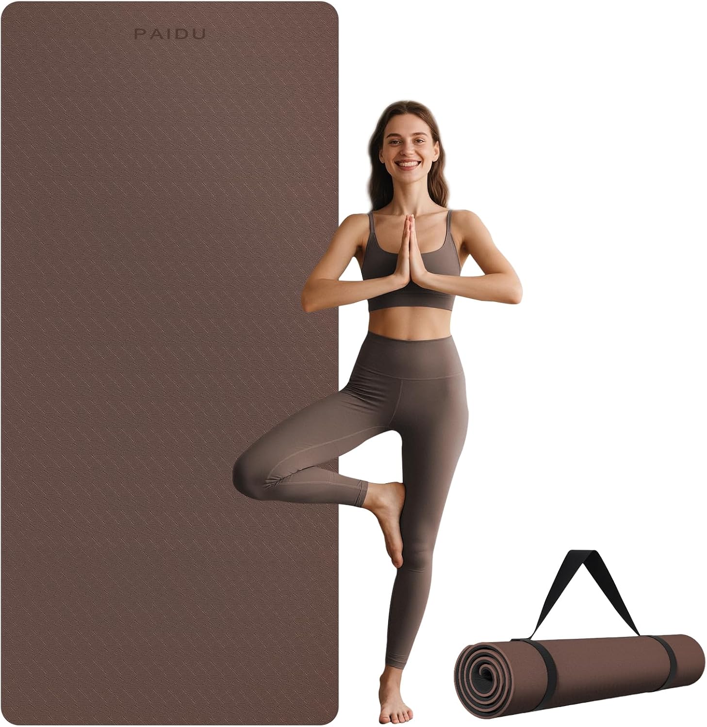 Wide Thick Non-Slip Yoga Mat