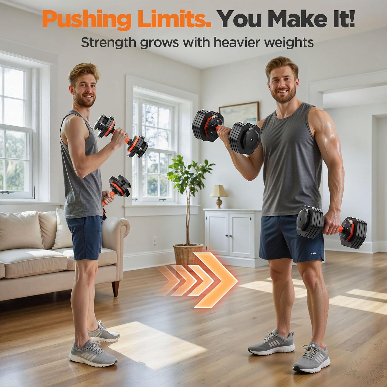 2026 FDB2 Adjustable Dumbbell Set with Storage Box