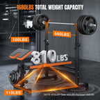 6 in 1 Fast Folding Adjustable Weight Bench Set
