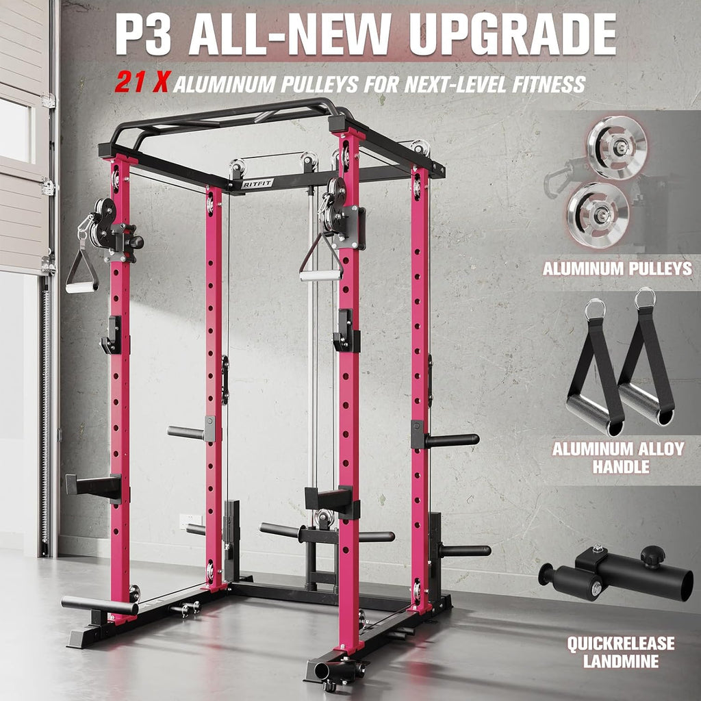 1200LBS Power Cage Full Gym Package