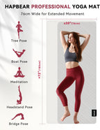 Dual Layer Non-Slip Large Yoga Mat