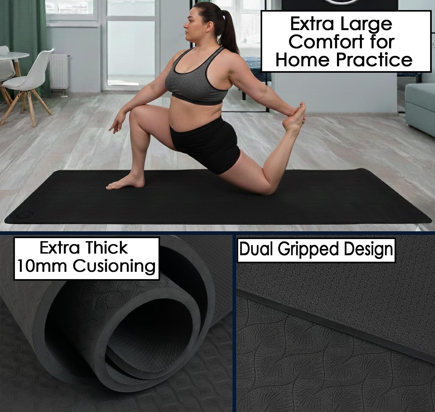 XL Extra Thick Yoga Mat
