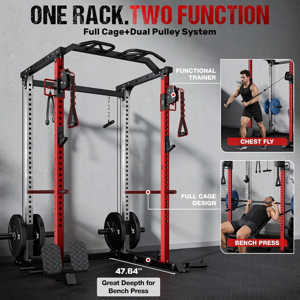 2000LBS DP01 Power Cage with Cable Crossover