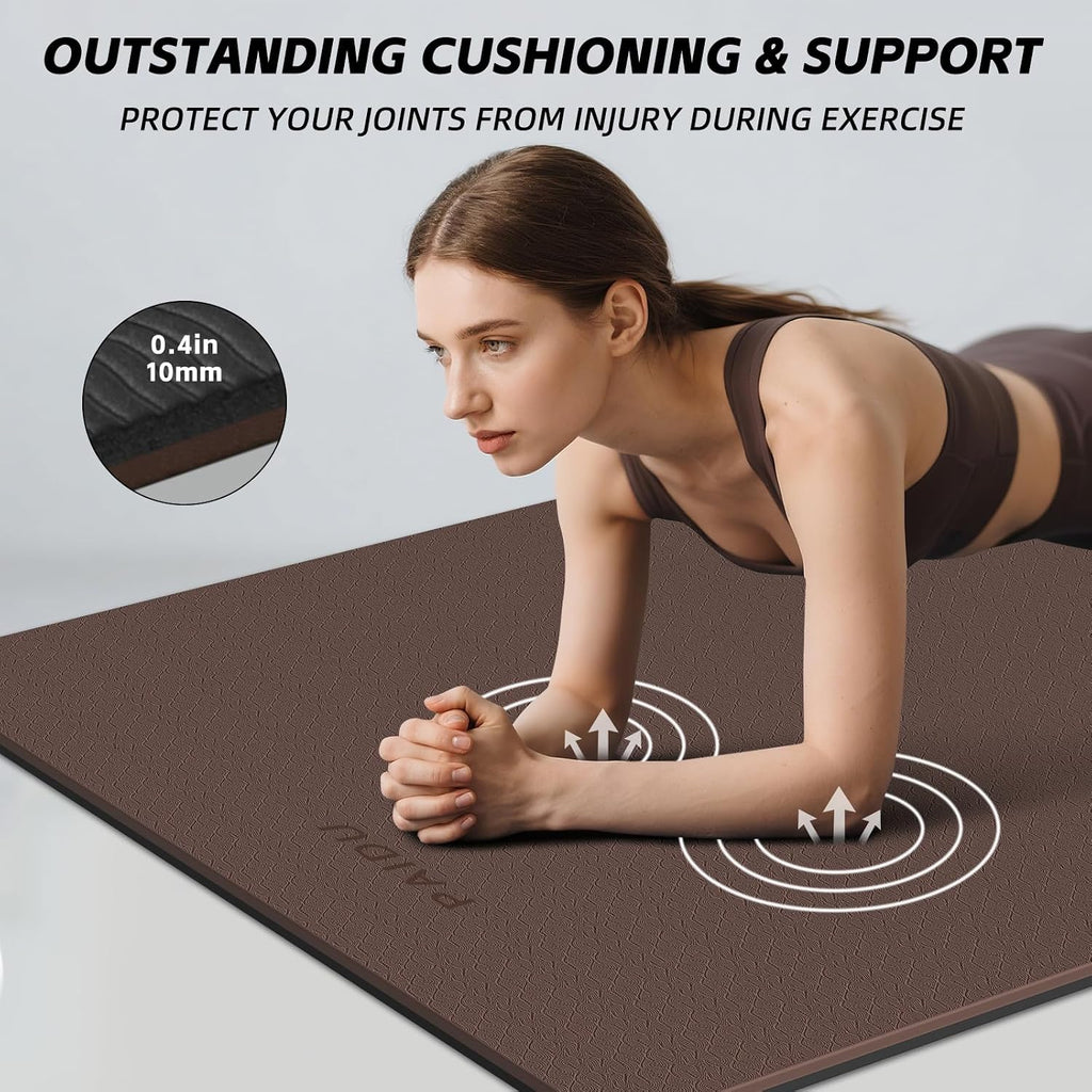 Wide Thick Non-Slip Yoga Mat