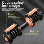105LBS Pair 15-in-1 Adjustable Dumbbell Set