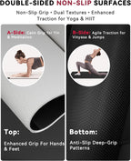 Dual Layer Non-Slip Large Yoga Mat